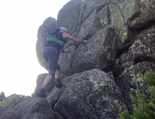 Trotando por las pirámides de la Pedriza