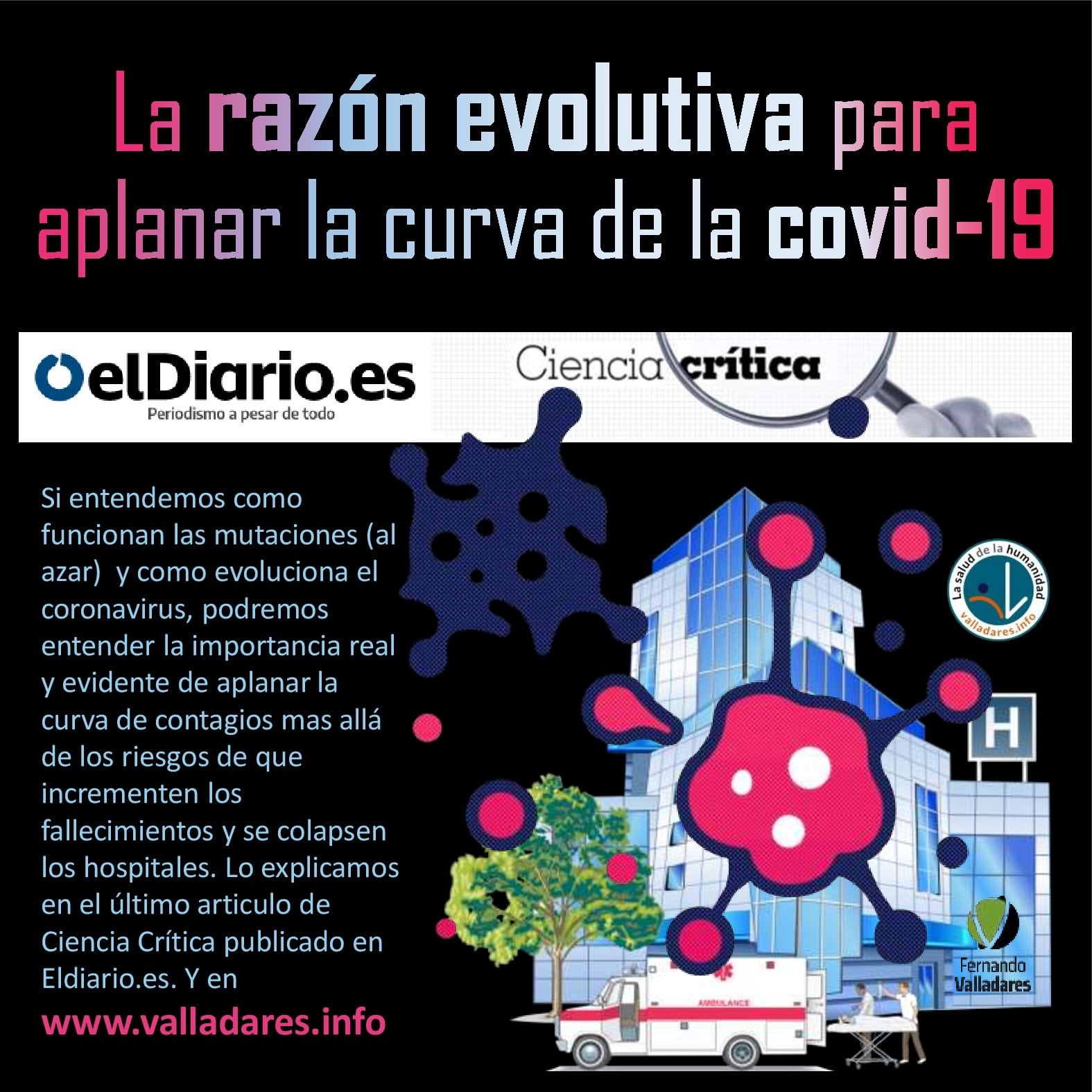 La razón evolutiva para aplanar la curva de la covid-19