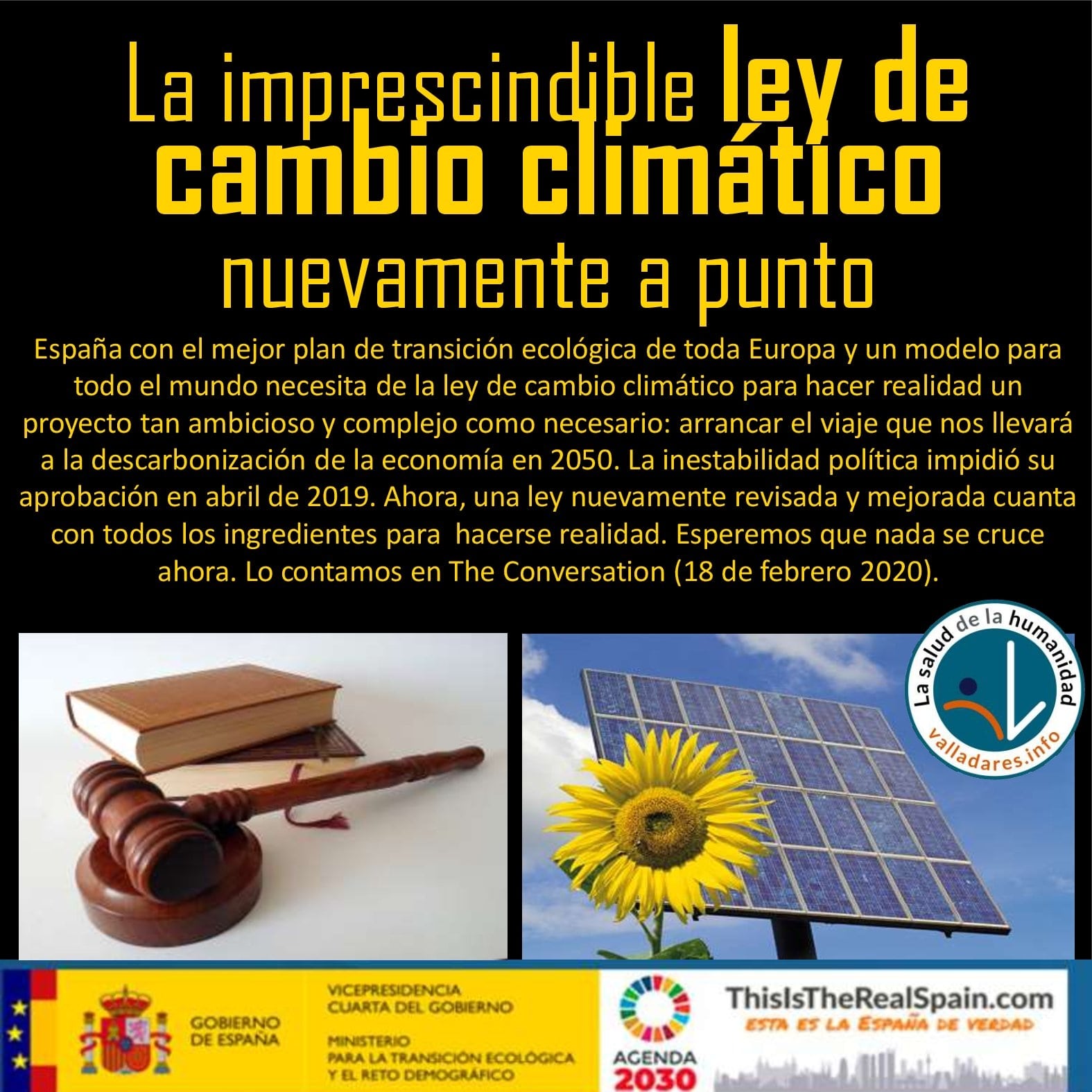 La imprescindible ley de cambio climático nuevamente a punto