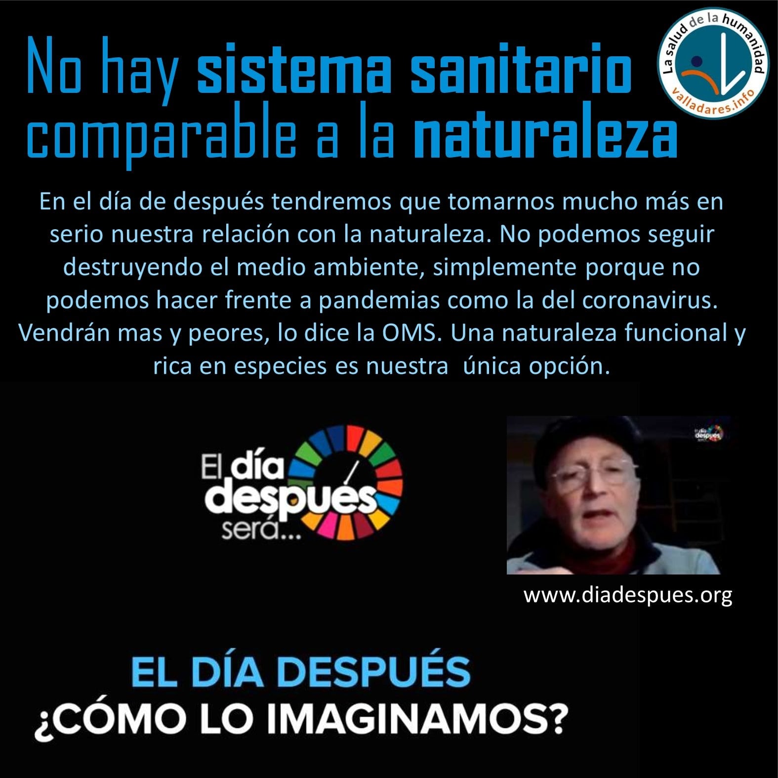 No hay sistema sanitario comparable a la naturaleza