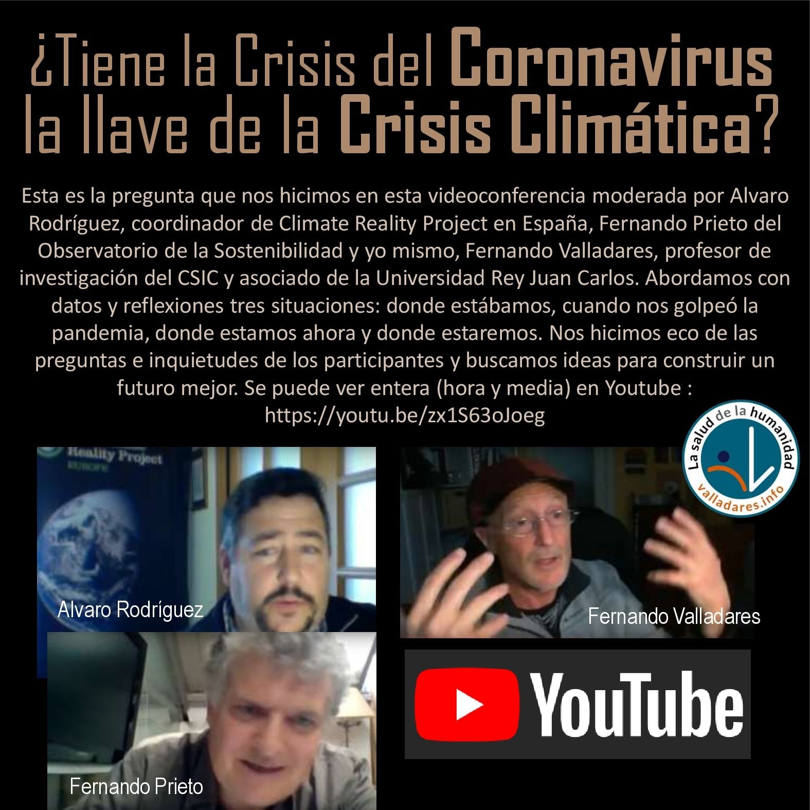¿Tiene la Crisis del Coronavirus la llave de la Crisis Climática?