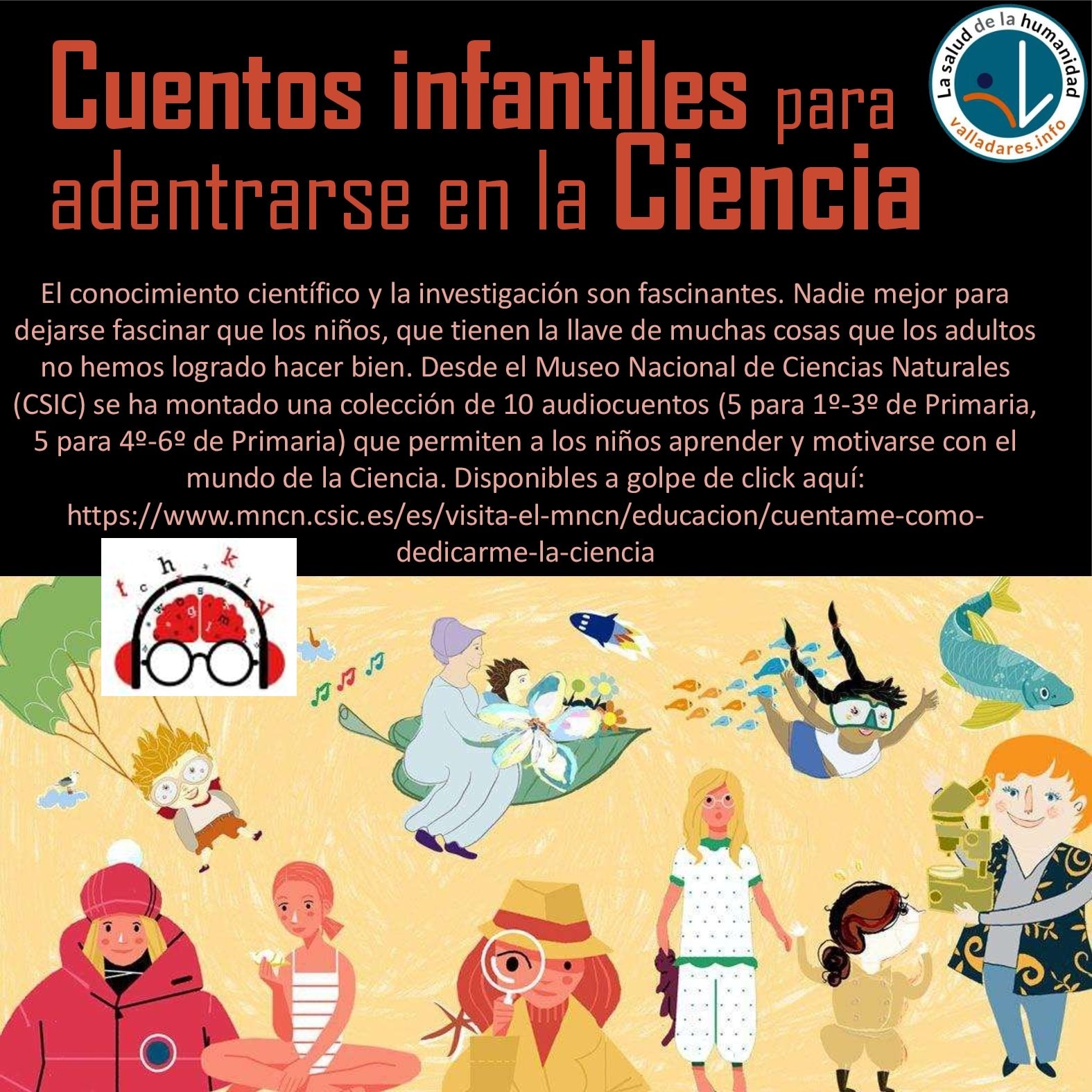 Cuentos infantiles para adentrarse en la Ciencia