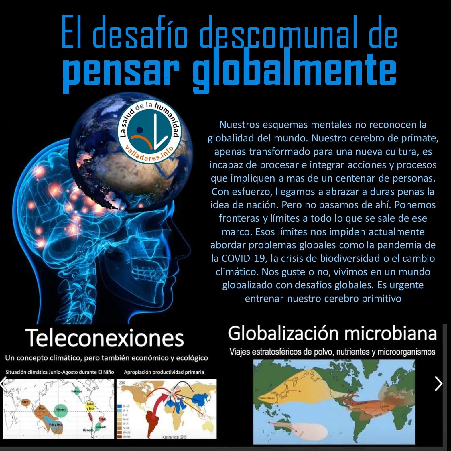El desafío descomunal de pensar globalmente