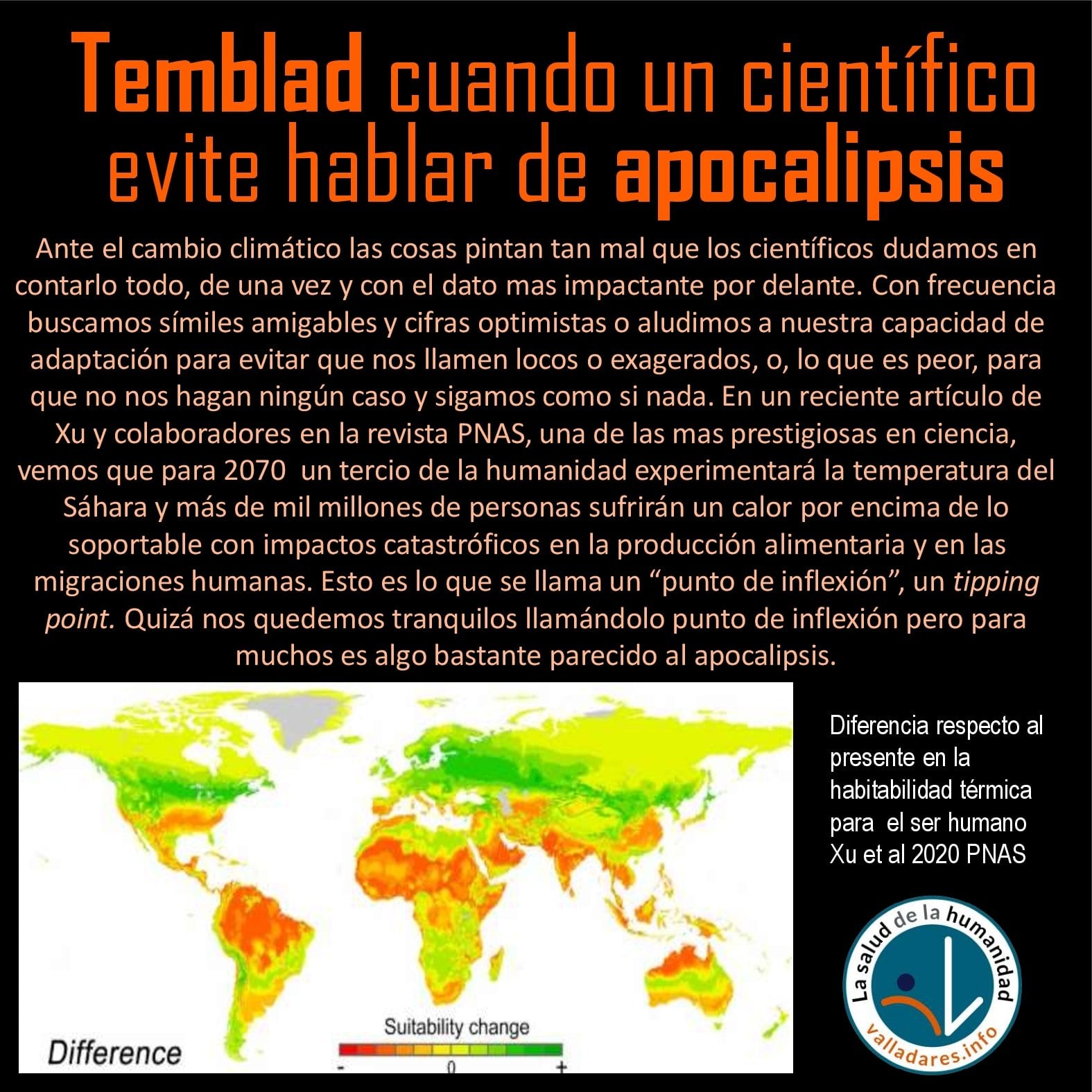 Temblad cuando un científico evite hablar de apocalipsis