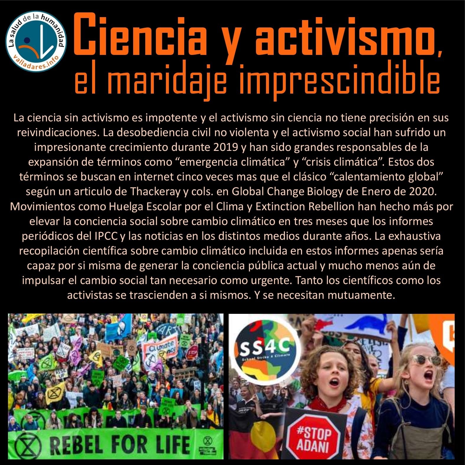 Ciencia y activismo