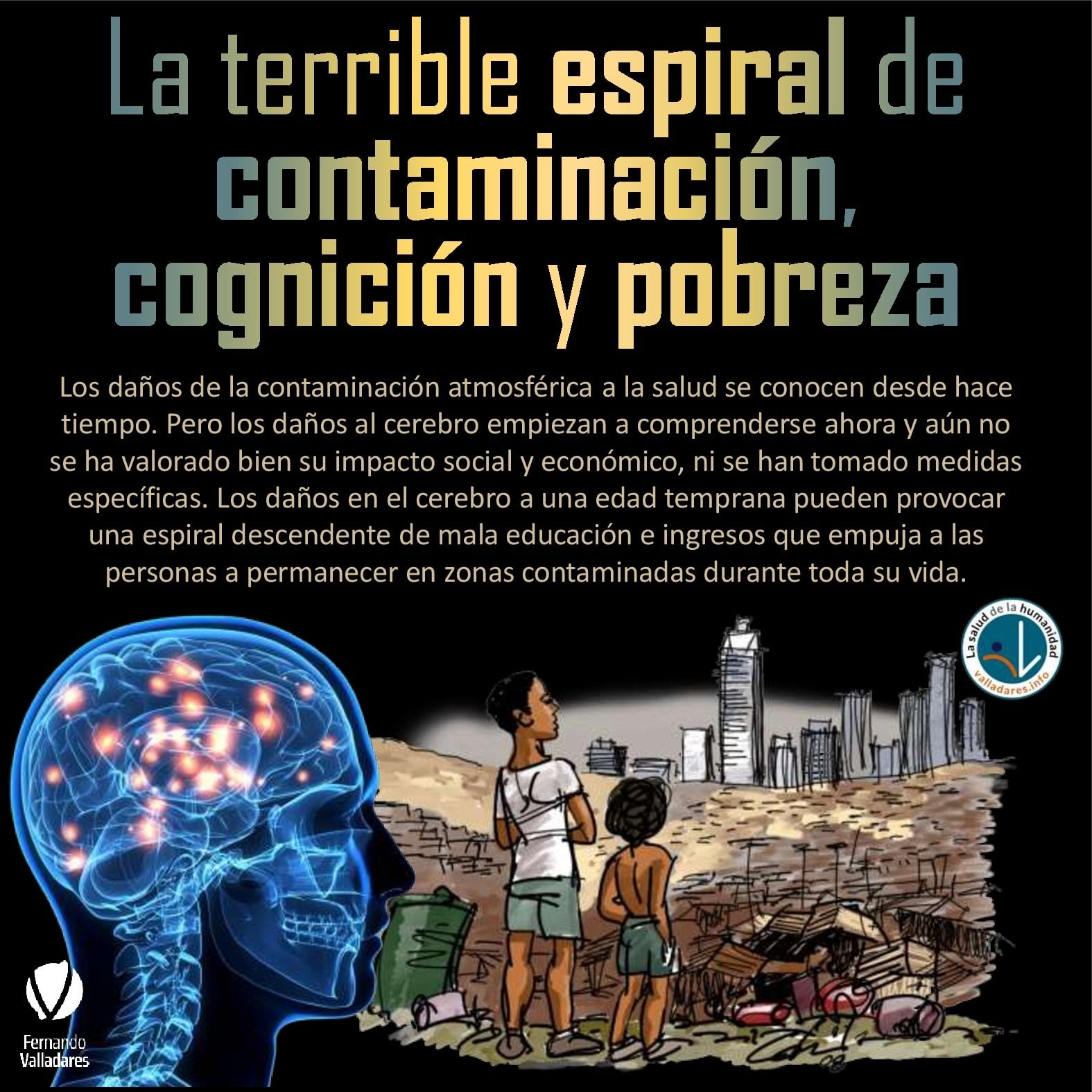 La terrible espiral de contaminación