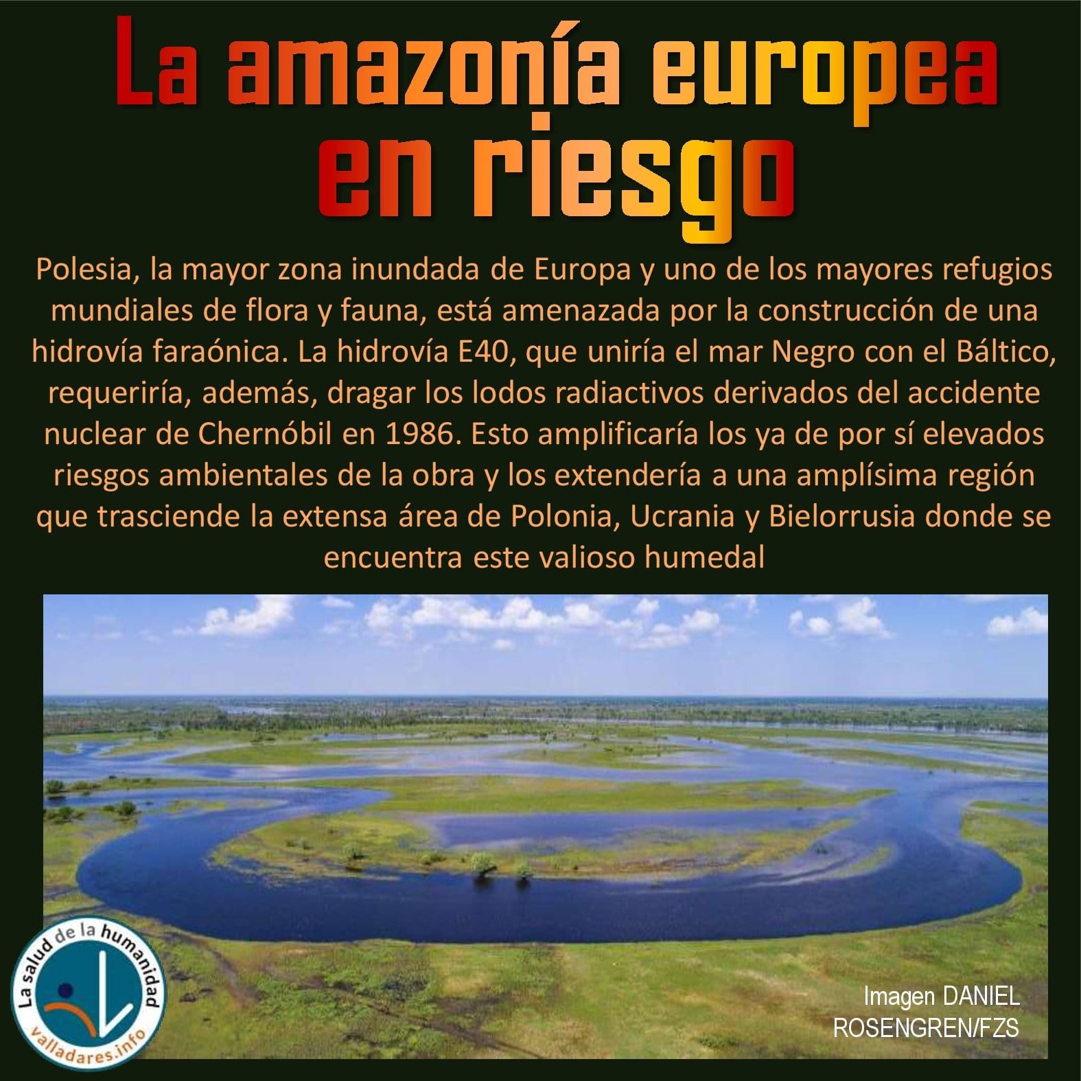 La amazonía europea en riesgo