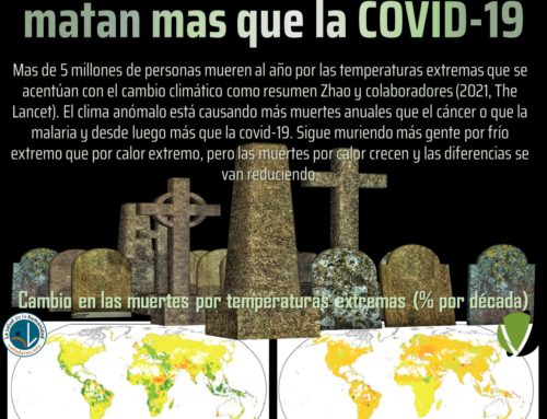 Las temperaturas extremas matan mas que la COVID-19