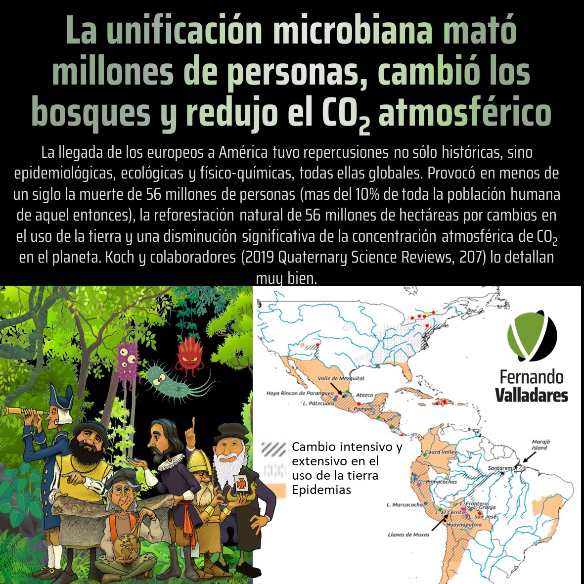 La unificación microbiana mató millones de personas